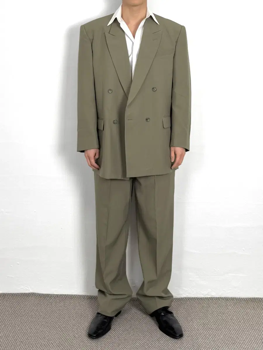 vintage classic oversized suit set